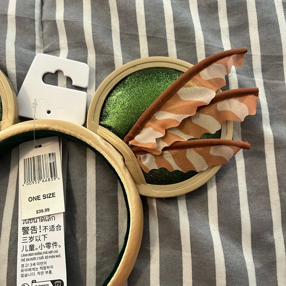 Disney Namor Mouse Ears-Black Panther 2, Wakanda Forever, OS, Green Gold NWT
